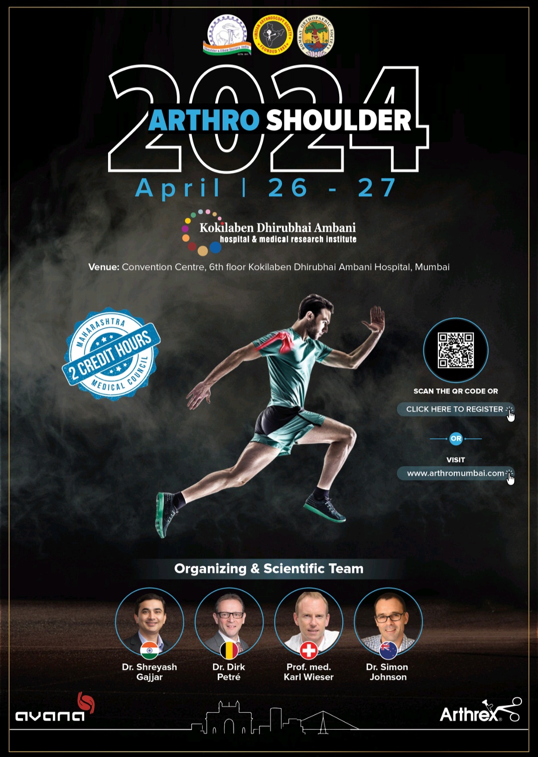 dr shreyash gajjar Arthroscopy Sports Orthopaedics